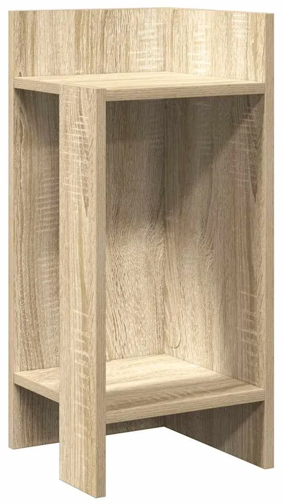 Τραπεζάκια 2 τεμ. με ράφι Sonoma Δρυς 25,5x27x60 εκ. - Καφέ