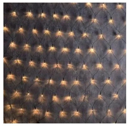 Χριστουγεννιάτικο Δίκτυ με 240 FLASH LED 200x150cm X08240114 ACA-X08240114-Κίτρινο X08240114