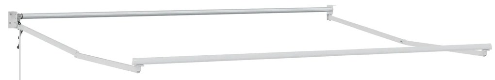 vidaXL Αυτόματη Ανασυρόμενη Τέντα Μαύρη 350x250 cm