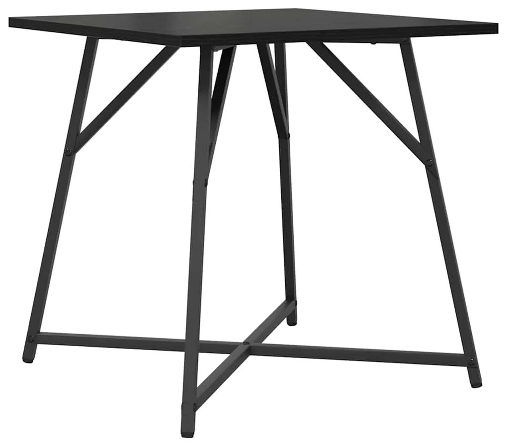 vidaXL Σετ βοηθητικά τραπεζάκια 2 pcs Μαύρη δρυς 50 x 50 x 50 cm