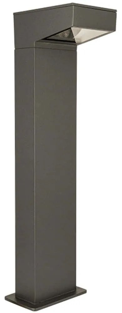 Φωτιστικό Δαπέδου E418 13x13,5x50cm Led 760lm 12W 2200K Graphite