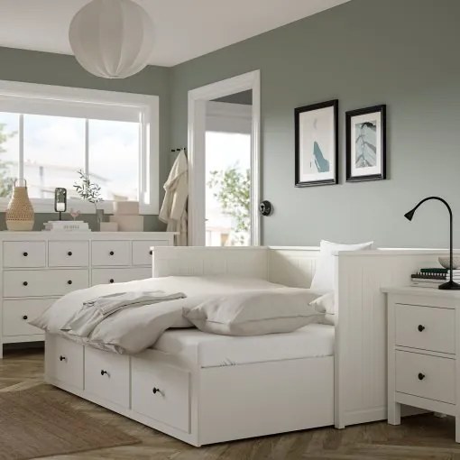 HEMNES έπιπλα υπνοδωματίου, 3 τεμ. 80x200 cm 294.834.27