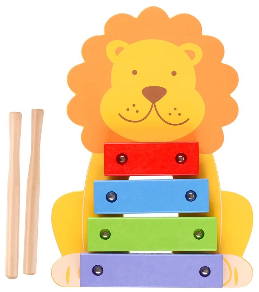 Ξυλόφωνο (17.5x4.5x16) Orange Tree Toys Lion  60-14080