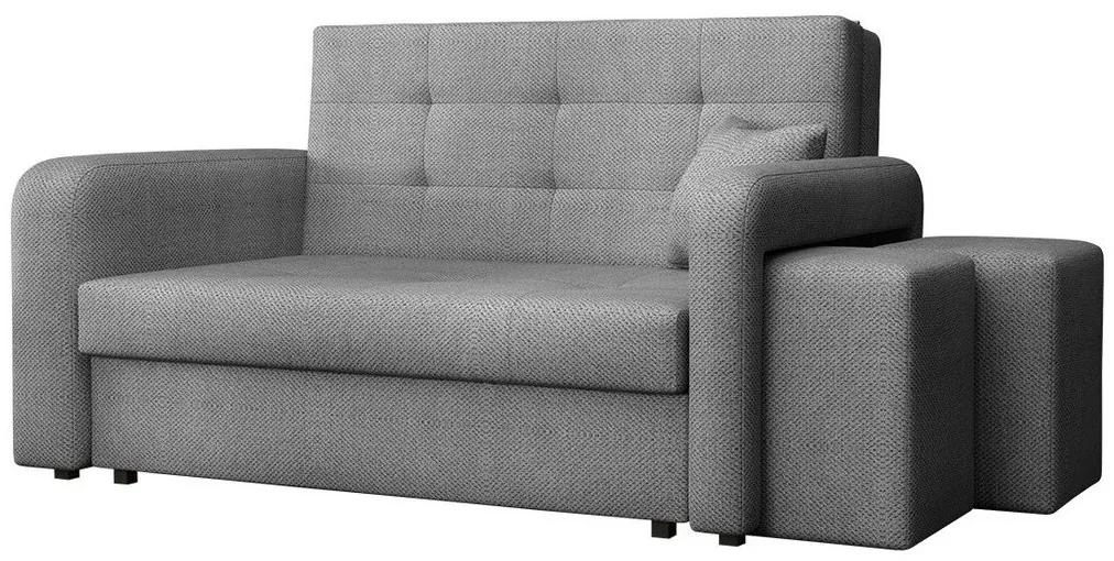 Καναπές κρεβάτι Columbus 157, Αριθμός θέσεων: 2, Αποθηκευτικός χώρος, 85x158x98cm, 62 kg, Πόδια: Μέταλλο, Ξύλο: Πεύκο | Epipla1.gr