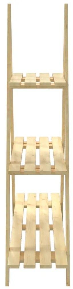 vidaXL Ραφιέρα Φυτών 101 x 23 x 110 εκ. από Μασίφ Ξύλο Πεύκου