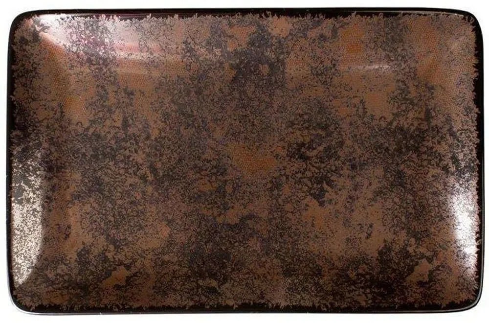 Πιατέλα Ορθογώνια Moon Shade PR232480110 27x16cm Oxyde Oriana Ferelli® Πορσελάνη