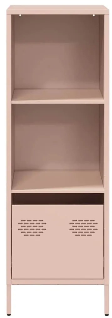 vidaXL Ντουλάπι Ροζ 35x39x103,5 εκ. από Χάλυβα