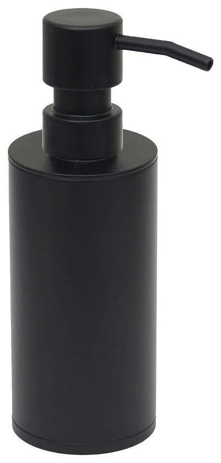 Δοχείο Κρεμοσάπουνου 88-403 Φ6x19cm Matte Black Pam&amp;Co Brass