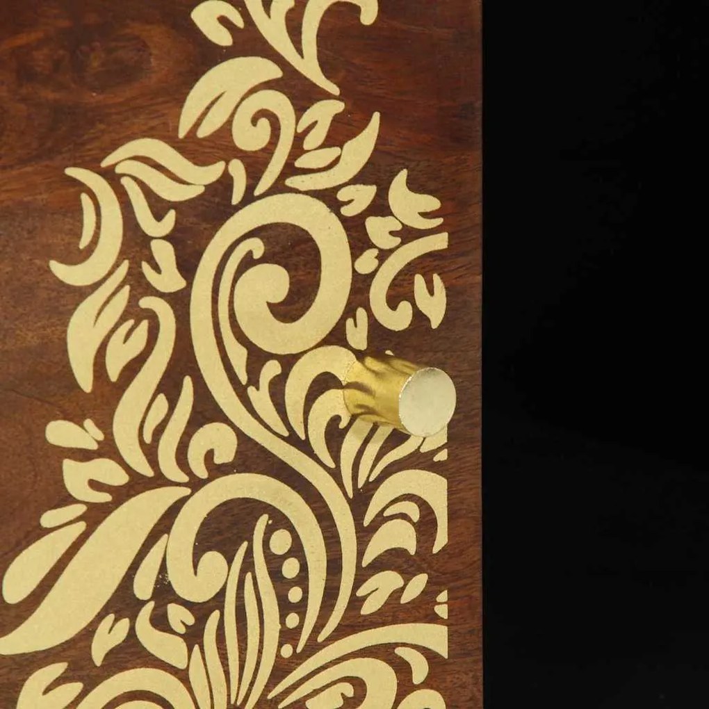 vidaXL Τραπεζάκι σαλονιού Μέλι Καφέ 100 x 54 x 40 εκ