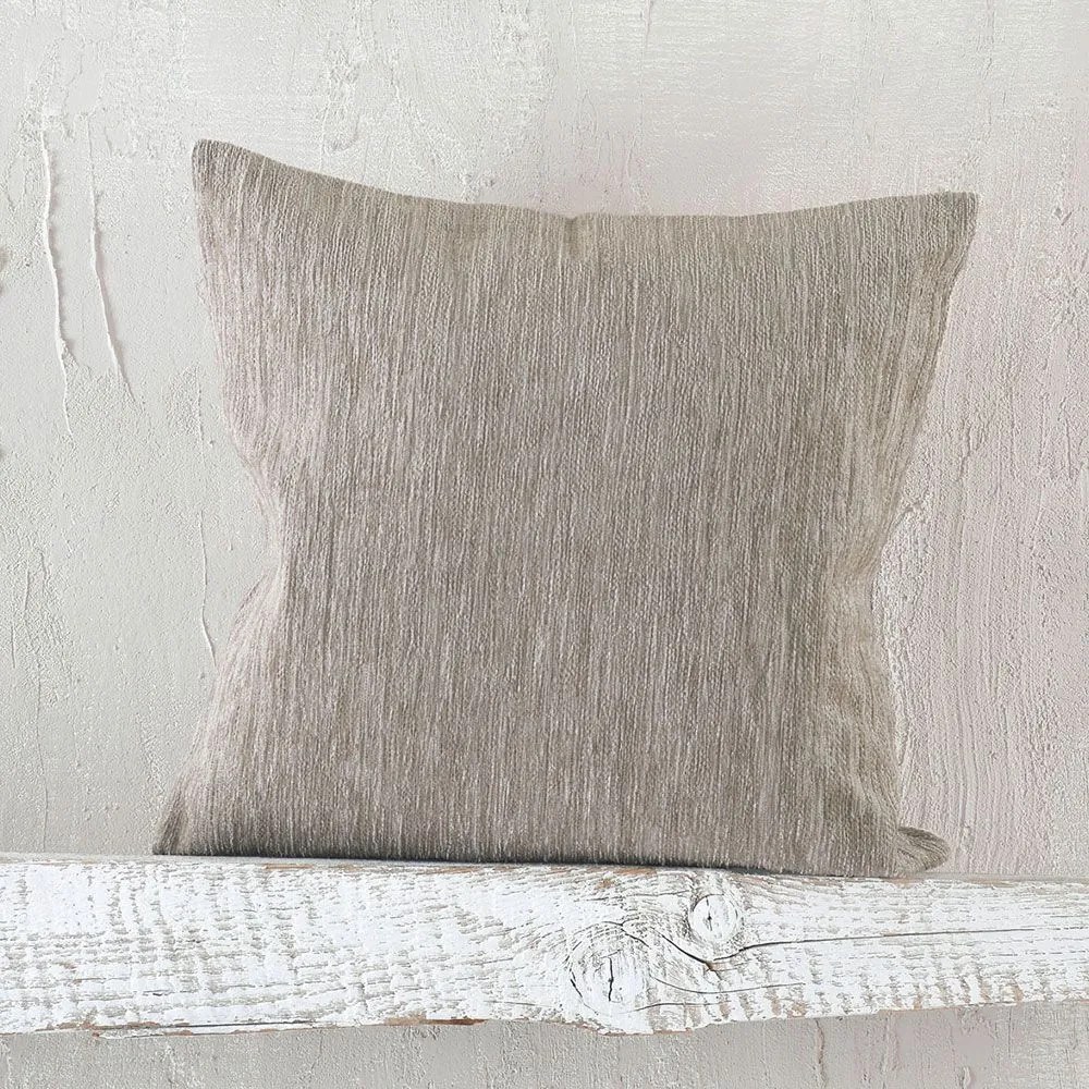 Μαξιλαροθήκη Διακοσμητική Planet Beige Ρυθμός 40Χ40 Cotton,Chenille