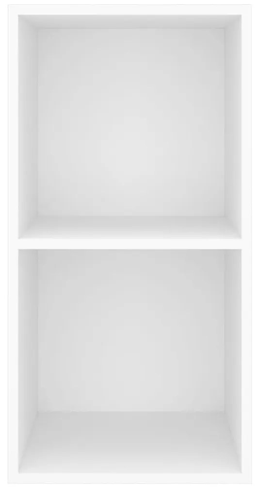 vidaXL Έπιπλο Τηλεόρασης Κρεμαστό Λευκό 37x37x72 εκ. από Επεξ. Ξύλο