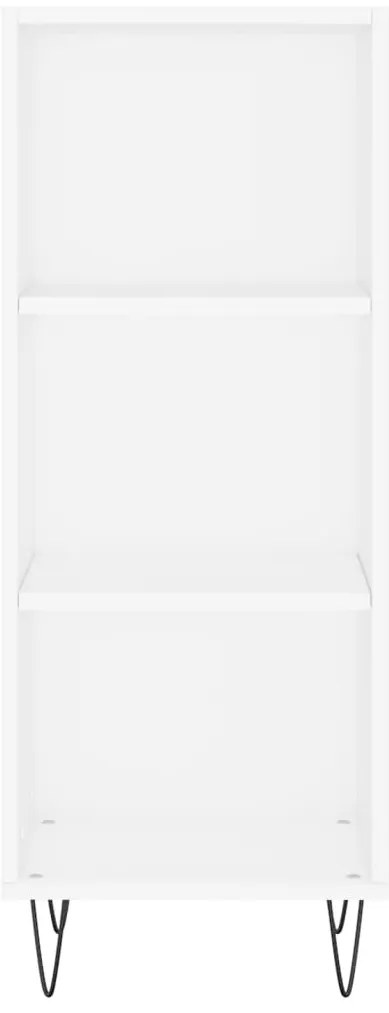 vidaXL Ντουλάπι Λευκό 34,5x32,5x90 εκ. Επεξεργασμένο Ξύλο