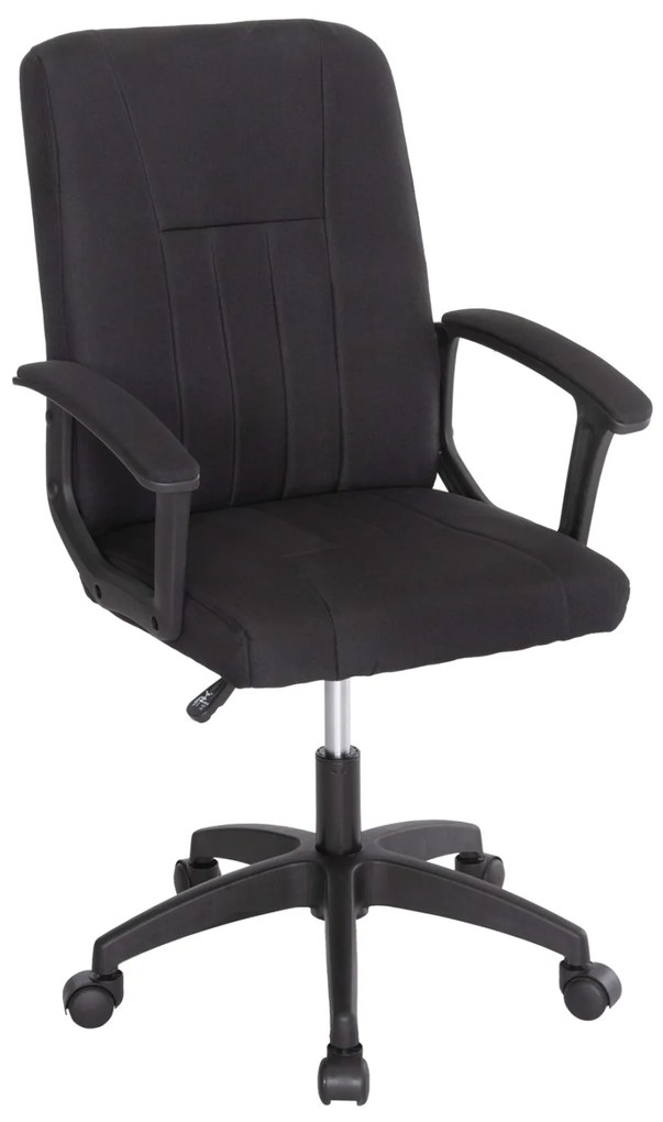 ΚΑΡΕΚΛΑ ΓΡΑΦΕΙΟΥ NIM HM1200.11 ΜΑΥΡΟ ΥΦΑΣΜΑ-ΜΑΥΡΟΣ ΣΚΕΛΕΤΟΣ & ΒΑΣΗ 58x61x101.5Υεκ