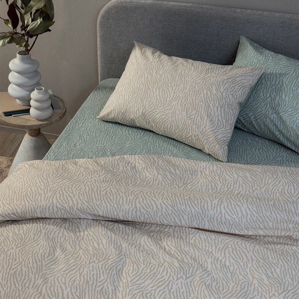 Παπλωματοθήκη Υπέρδιπλη (Σετ 240x250) 2 Όψεων Palamaiki Fashion Life FL6286