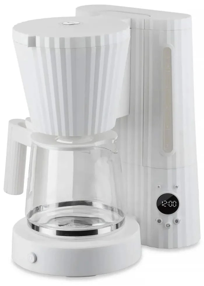 Καφετιέρα Plissé MDL14 W 1500ml White Alessi Ρητίνη