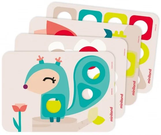 Σετ δραστηριοτήτων Miniland "Eco Activity Nuts & Bolts"