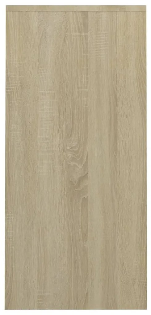 vidaXL Γραφείο Notebook Sonoma Oak 102,5 x 35 x 75 εκ. από Επεξ. Ξύλο