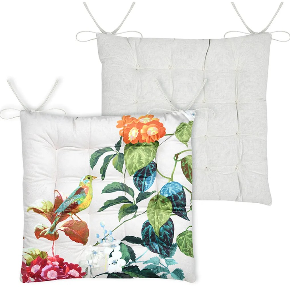 Μαξιλάρι Καρέκλας 2 Όψεων (38x38) S-F Emmy Naturel CUD917002GAL