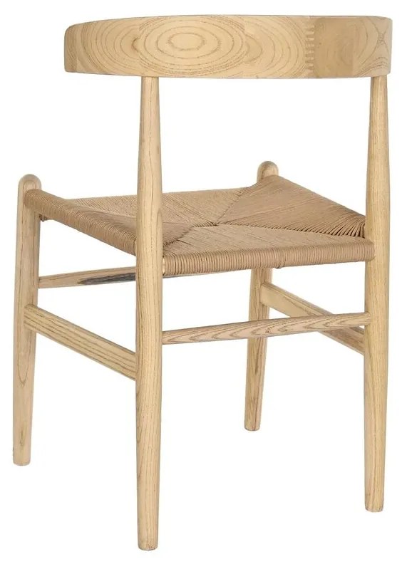 Καρέκλα Τραπεζαρίας DKD Home Decor Φυσικό 55 x 46 x 80 cm
