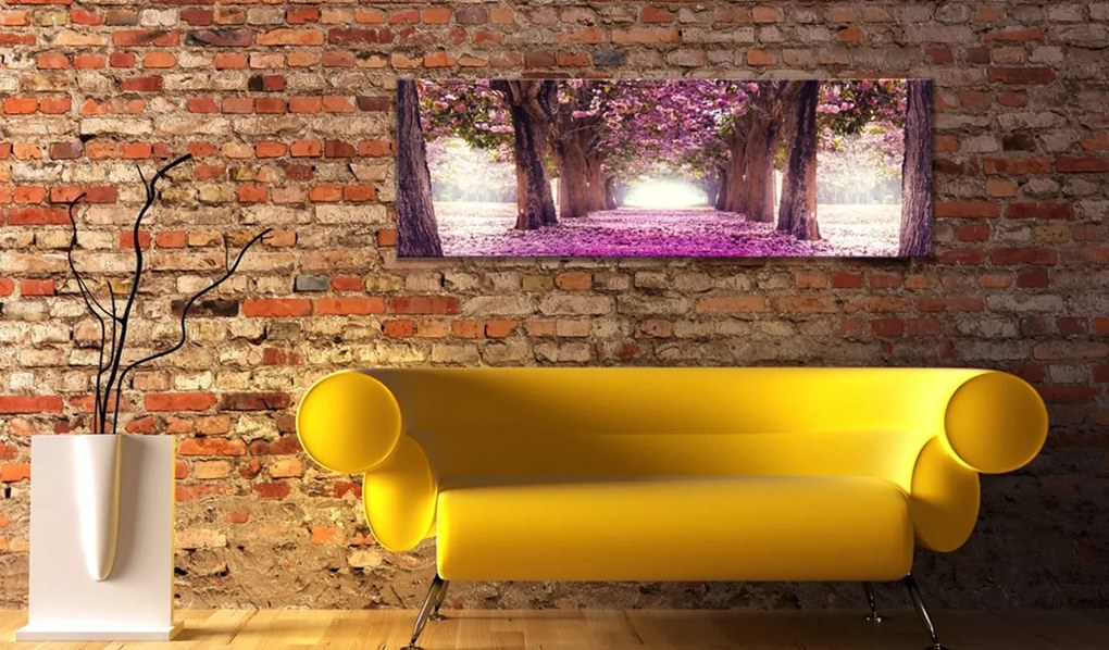 Πίνακας - Fuchsia Garden 150x50