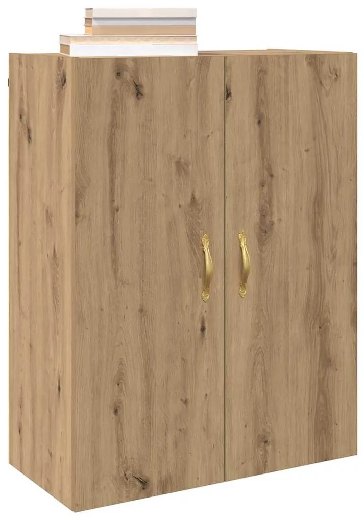 vidaXL Ντουλάπια Τοίχου 2 pcs artisan δρυς 69.5 x 34 x 90 εκ.