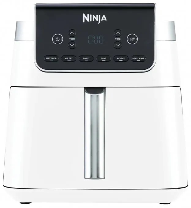Φριτέζα ζεστού αέρα Ninja Max Pro AF180EUWH, 2000W, 6,2 l, 1,2 kg, 40-240C, 6 προγράμματα, Λευκό
