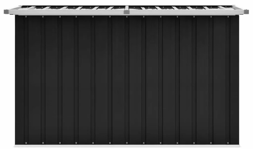 vidaXL Μπαούλο Αποθήκευσης Κήπου Ανθρακί 149 x 99 x 93 εκ.