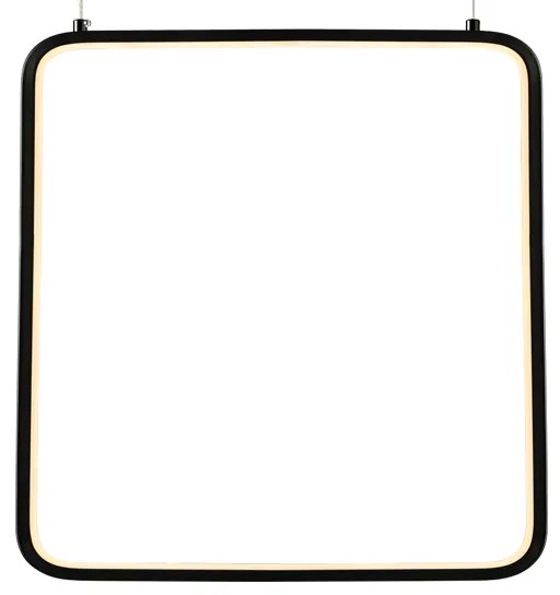 Φωτιστικό Κρεμαστο Aca V30LEDP30BK SYMETRIA Μαύρο Ματ (Black Mat) 3000K