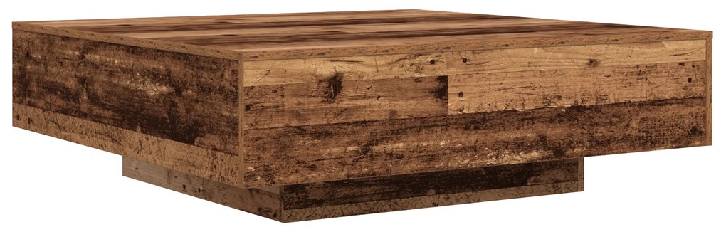 vidaXL Τραπεζάκι Σαλονιού Παλαιό ξύλο 100 x 100 x 31 cm