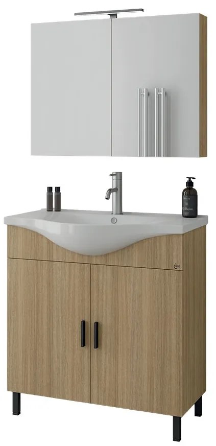 Σετ μπάνιου LUNA 80 Slavonia Oak