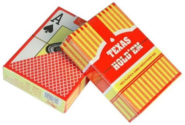 Texas Hold&#039; Em Τράπουλα - Poker Plastic Playing Cards