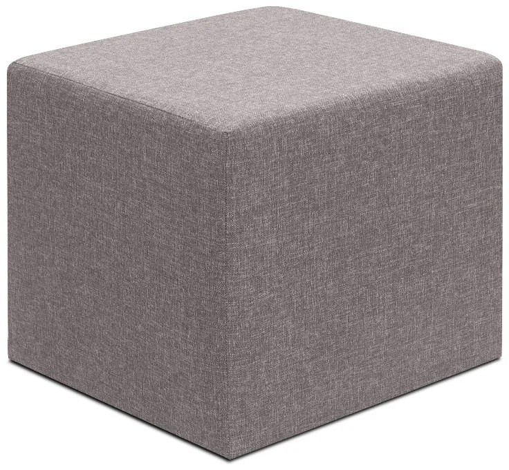 Σκαμπώ Linda Megapap υφασμάτινο χρώμα καφέ 40x40x40εκ.-GP043-0103,3