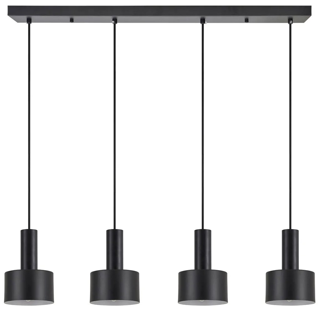 Φωτιστικό Οροφής Πολύφωτο Homelighting 77-8546 Black