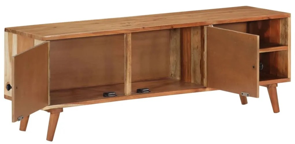 vidaXL Έπιπλο Τηλεόρασης 112 x 30 x 40 εκ. από Μασίφ Ξύλο Ακακίας