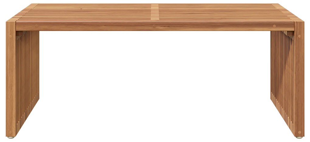 vidaXL Τραπέζι Κήπου 90x49.7x36 εκ. Μασίφ Ξύλο Τίκ