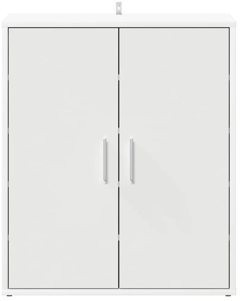 vidaXL Παπουτσοθήκη Λευκή 60 x 35 x 70 εκ. από Επεξ. Ξύλο