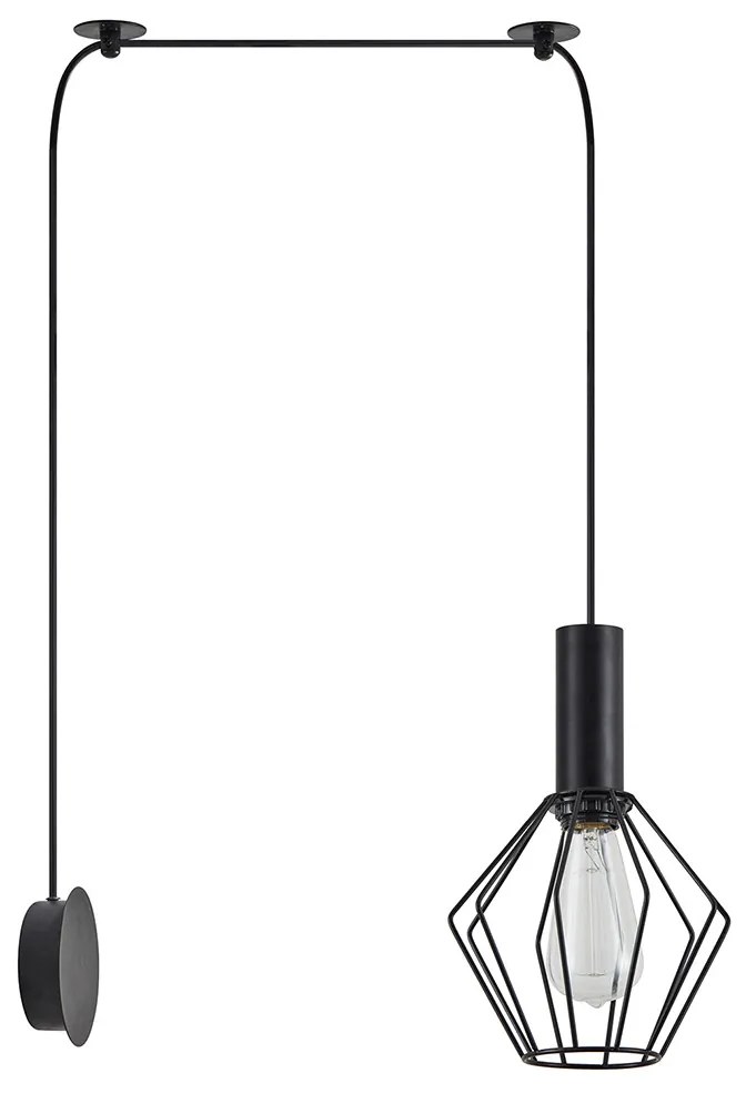 Απλίκα Τοίχου Homelighting 77-8813 Black