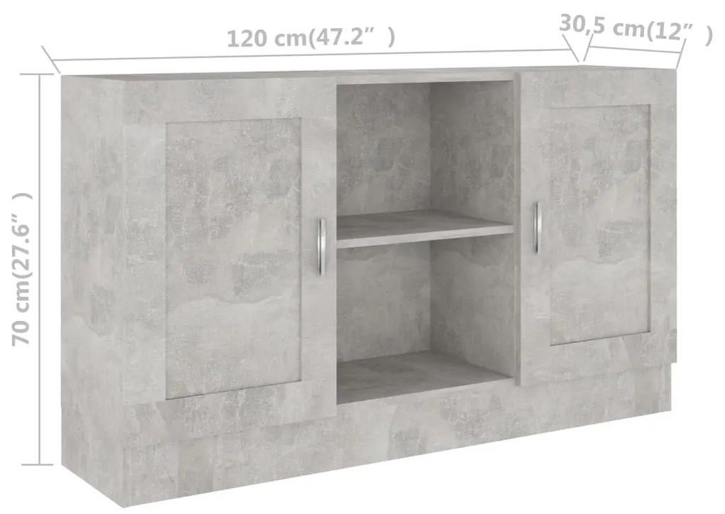 ΜΠΟΥΦΕΣ ΓΚΡΙ ΣΚΥΡΟΔΕΜΑΤΟΣ 120 X 30,5 X 70 ΕΚ. ΑΠΟ ΜΟΡΙΟΣΑΝΙΔΑ 802781