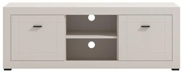 Έπιπλο τηλεόρασης WARWICK 147 3K2V Cashmere matt 148x42x54εκ. 148x42x54 εκ.