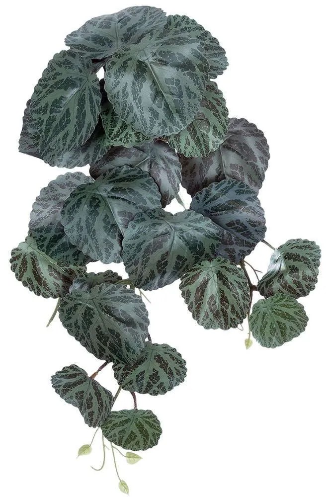 Τεχνητό Κρεμαστό Φυτό Begonia 20610 45cm Green GloboStar Fabric