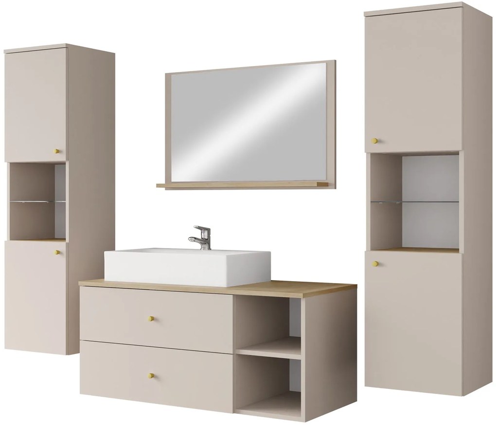 Σετ μπάνιου Kertos III-Beige