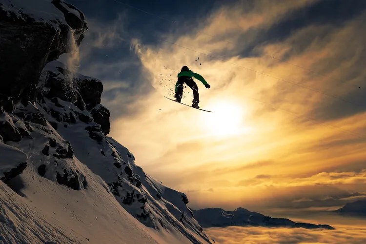 Φωτογραφία Sunset Snowboarding, Jakob Sanne