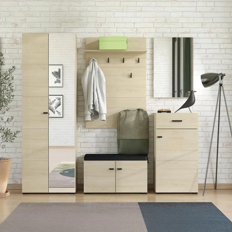 Καθρέφτης Τοίχου RATHLIN 51 OG Light Port Oak 51x2x77 εκ. 51x2x77 εκ.