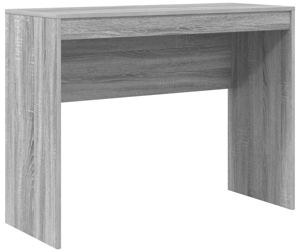vidaXL Γραφείο Υπολογιστή Γκρι sonoma MDF 100 x 40 x 76 εκ. Απλό