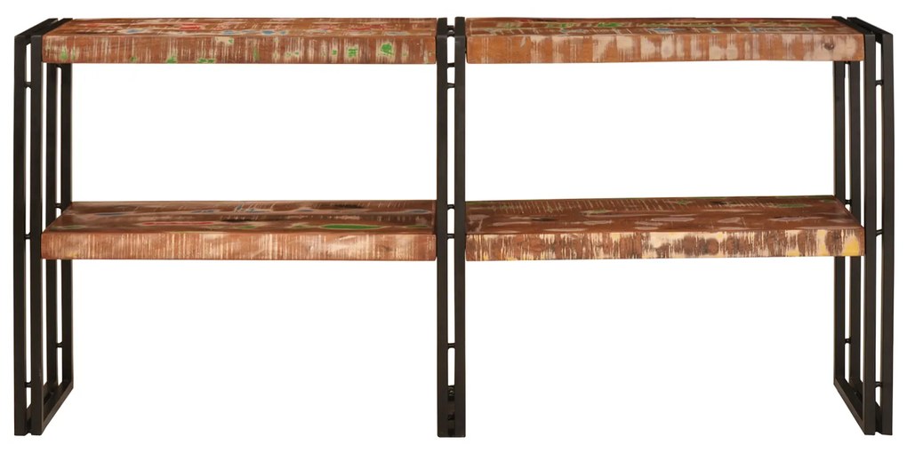 vidaXL Τραπέζι Κονσόλας 160x33x75 εκ Μασίφ Ξύλο Ανάκτηση