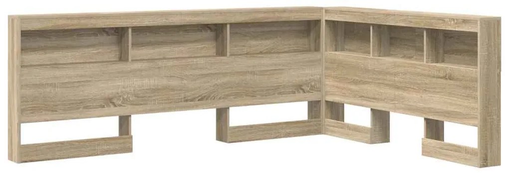 vidaXL Κεφαλάρι Αποθήκης με ράφι Δρύς Sonoma 140 cm Επεξεργασμένο ξύλο
