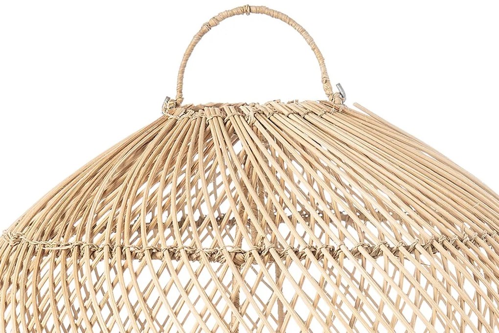 Ceiling Light S Line Ø40cm Χειροποίητο Rattan Κρεμαστό S1812-00N3