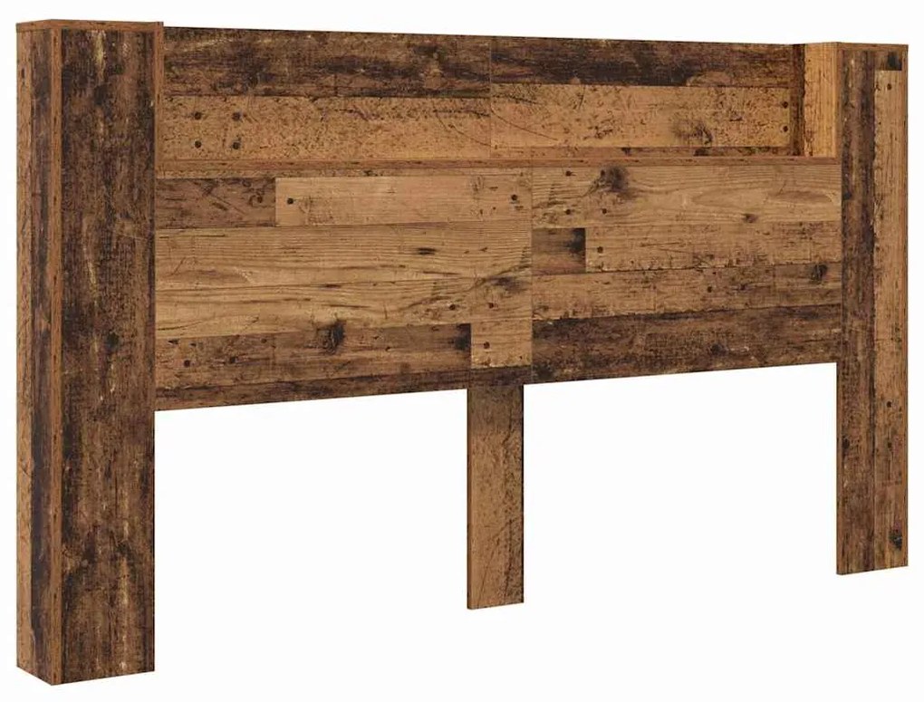 vidaXL Κεφαλάρι Παλιό ξύλο 180 x 17 x 104,5 εκ Επεξεργασμένο ξύλο