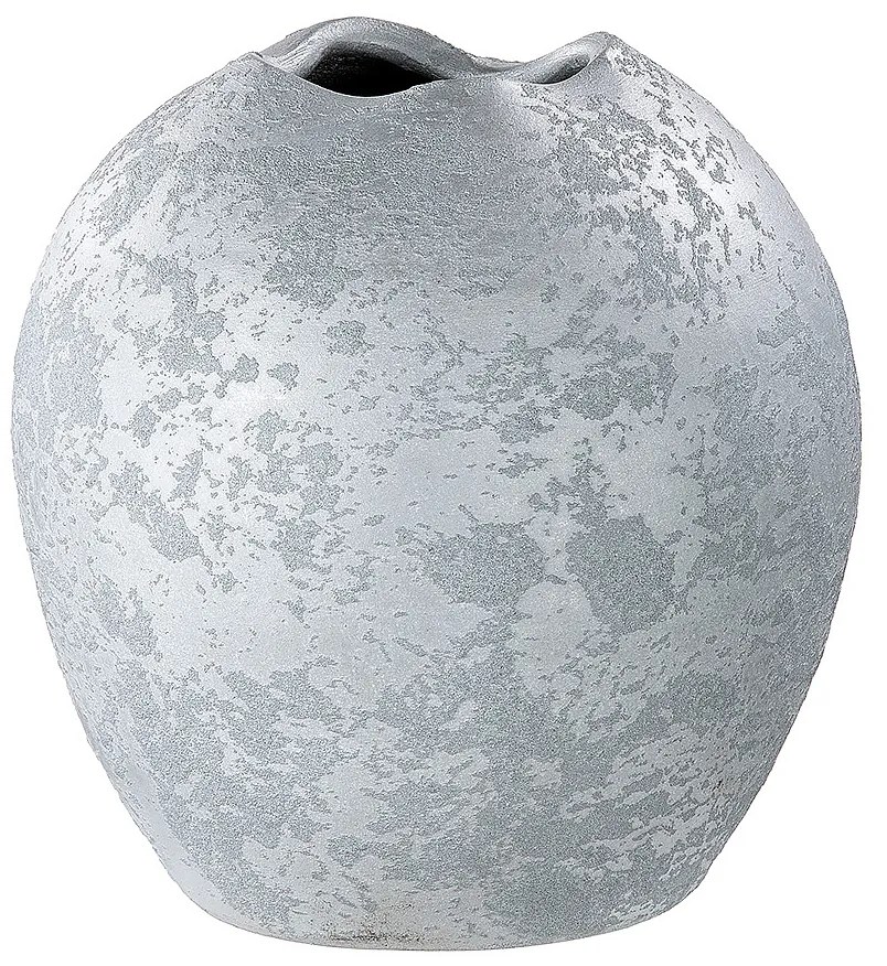 Βάζο ArteLibre Ασημί Κεραμικό 22cm