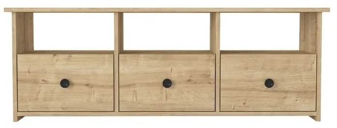 Έπιπλο τηλεόρασης Mahen Megapap χρώμα sapphire oak 140x35x49,8εκ. - GP042-0262,1